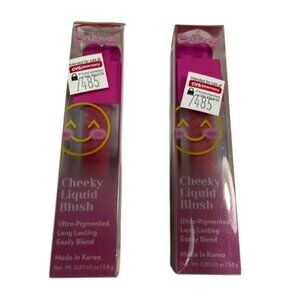 The Crème Shop Cheeky Liquid Blush Pink Set of 2